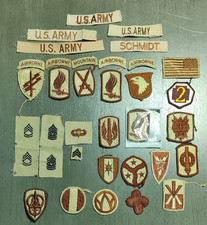 Genuine Original Desert Storm & OIF  Iraq Airborne US Army Patch Lot