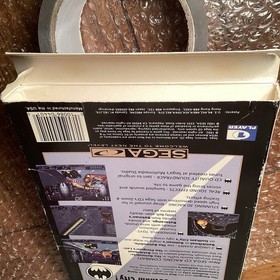 Batman Returns Sega CD 1993 CIB Complete In Box Wit Manual Poster VERY RARE