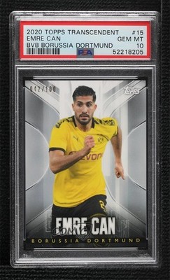 2020 Topps Transcendent BVB Borussia Dortmund 42/100 Emre Can #15 1o2
