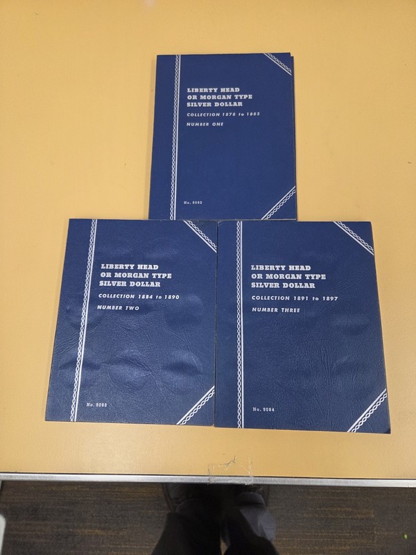 whitman coin albums lot