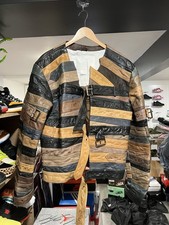 Giacca di pelle con cintura taglia XL Maison Martin Margiela x H&M