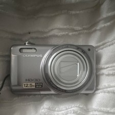 Olympus VR-330 14MP 12.5x Optical Zoom HD/3D Super Wide Compact Camera Silver