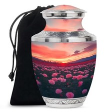 Rose Urns Human Ashes 6Inch Cremation Urn Burial Funeral for Adult Remains