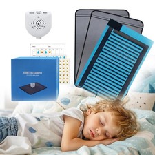 Bed Wetting Alarm Pad for Boys Girls Older Kids and Elderly,Pee Alarm with 3 ...