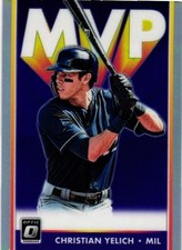 2019 Donruss Optic #MVP-2 Christian Yelich MVP Holo JW8