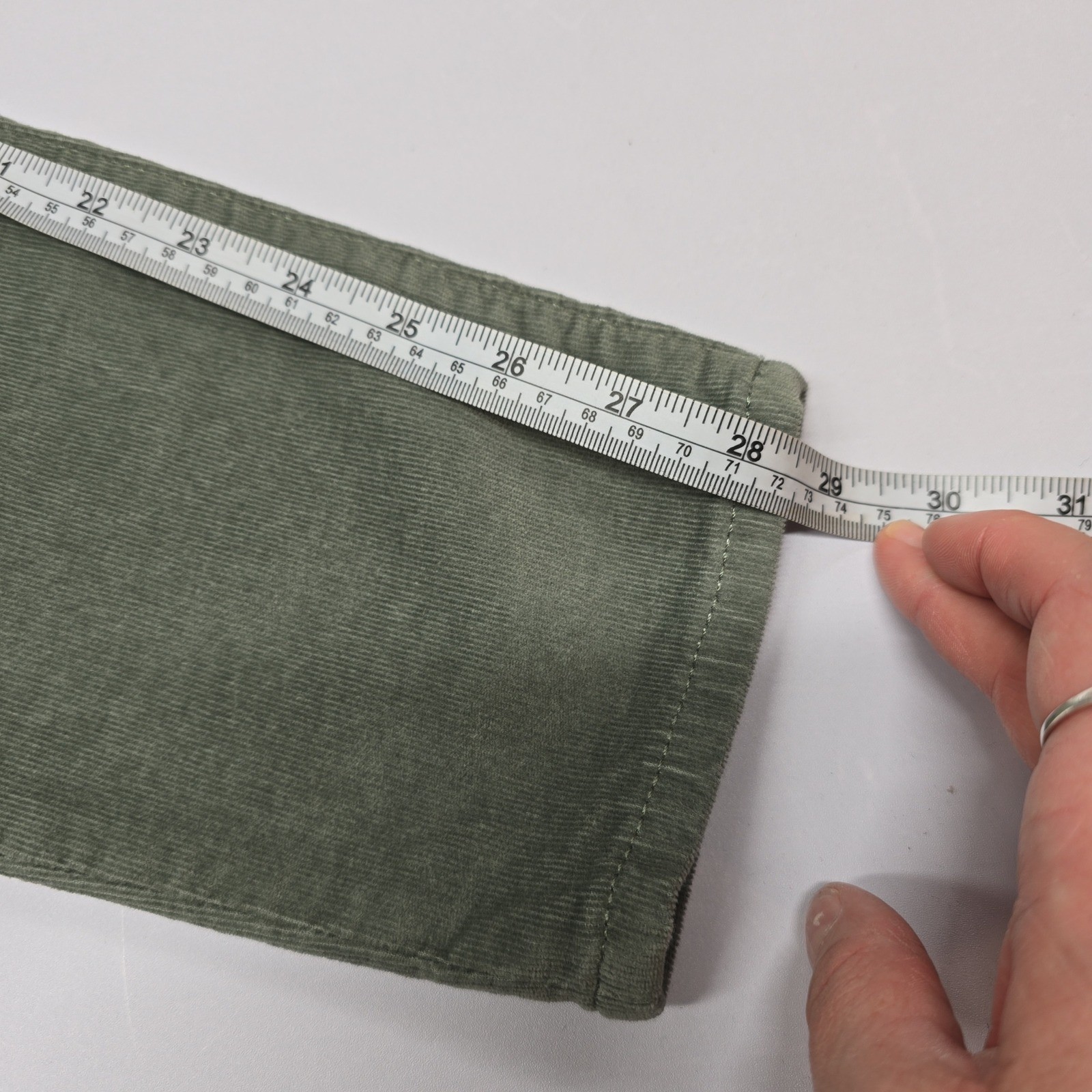 Universal Thread Corduroy Button Fly High Rise Sk… - image 9