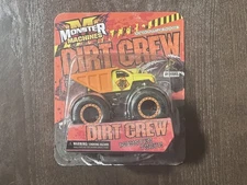 DIRT CREW MONSTER MACHINES STANDARD EDITION DUMP TRUCK MONSTER JAM NOT IN STORES