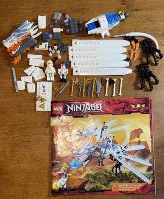 LEGO NINJAGO: Ice Dragon Attack (2260) - Incomplete Set - w/Figures & Weapons