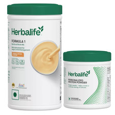 Herbalife Formula 1 Weight Loss Orange Cream Shake 500g PP 200gm Combo Pack