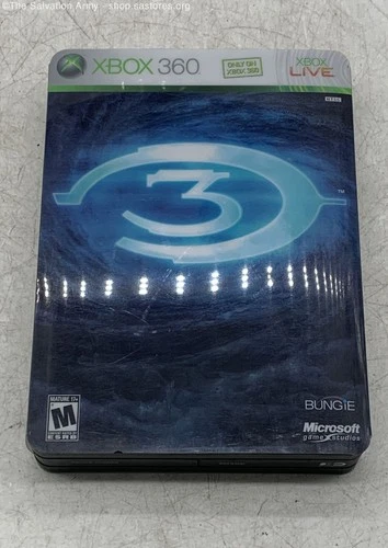 Halo 3 Limited Collector's Edition SteelBook for Microsoft Xbox 360 *Untested*