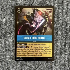 Disney Lorcana Attack of the Vine Closet Door Portal 170/207 Foil