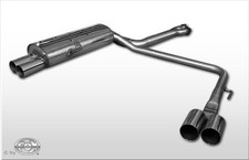 FOX Edelstahl Duplex Auspuff Halbanlage 4x76mm Endrohr BMW M3 E36 Coupe Cabrio
