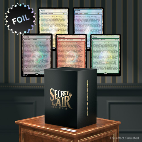 Secret Lair Drop Series: The Full-Text Lands (Foil Edition)