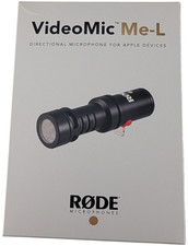 RODE VideoMic Me-L iPhone iPad Lightning Mic WS9 Windshield Box