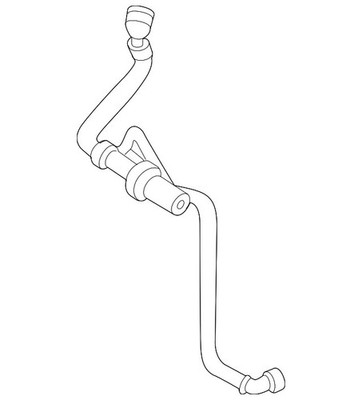 Genuine Ford Engine Coolant Overflow Hose ML3Z-8C289-L for sale