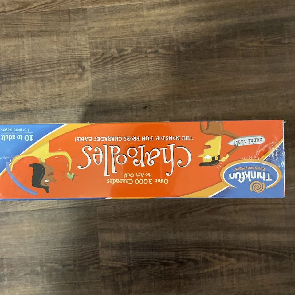 Charoodles The Nonstop Fun Props Charades Party Game by ThinkFun (2004) Ages 10+ - Image 2 of 4