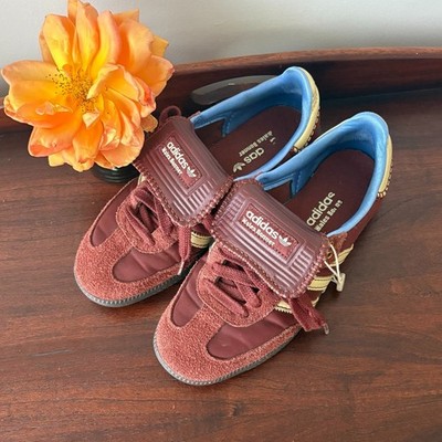 Wales Bonner x Adidas Originals Samba Nylon Low Fox Brown EU 38