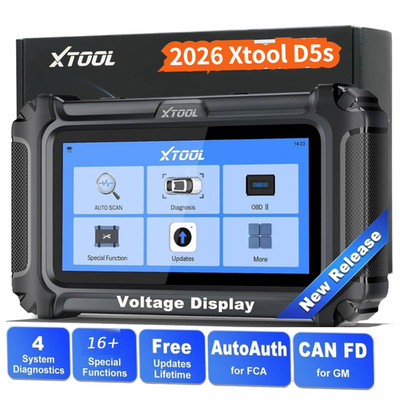 XTOOL D5S KFZ OBD2 Diagnosegerät Auto Scanner ALLE System Kostenlose Upgrades DE