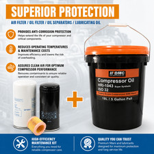 Air Compressor Maintenance Kit 15-20 HP
