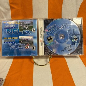 NBA 2K Sega Dreamcast 1999 Allen Iverson Cover Complete w/ Case & Manual