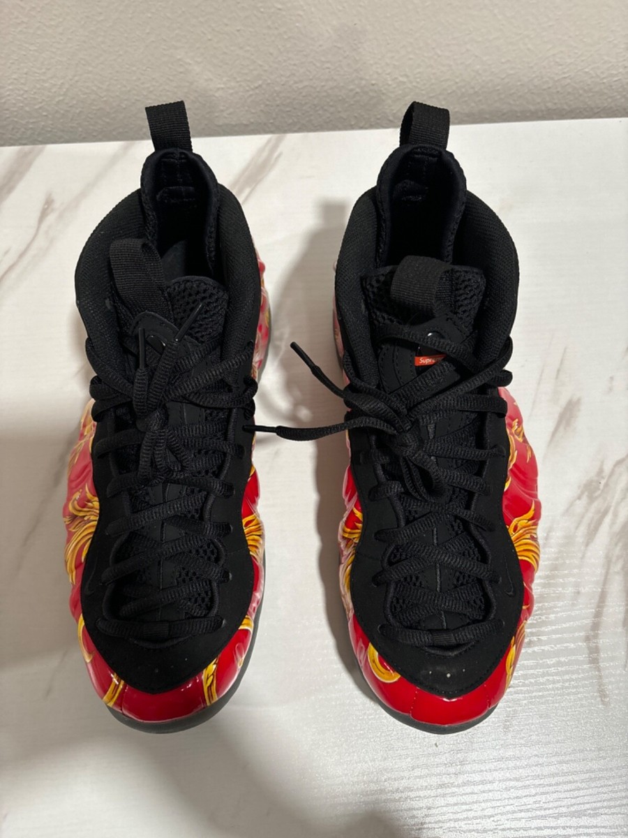 TRIED ON) Size 10.5 - Nike Supreme x Air Foamposite One SP
