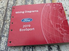 2019 Ford Ecosport Wiring Electrical Diagram Service Manual Original 