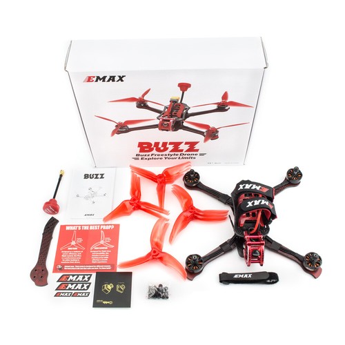 EMAX BUZZ Freestyle Racing Drone BNF/PNPWith FrSky XM+Receiver FPV Quadcopter - Picture 2 of 8