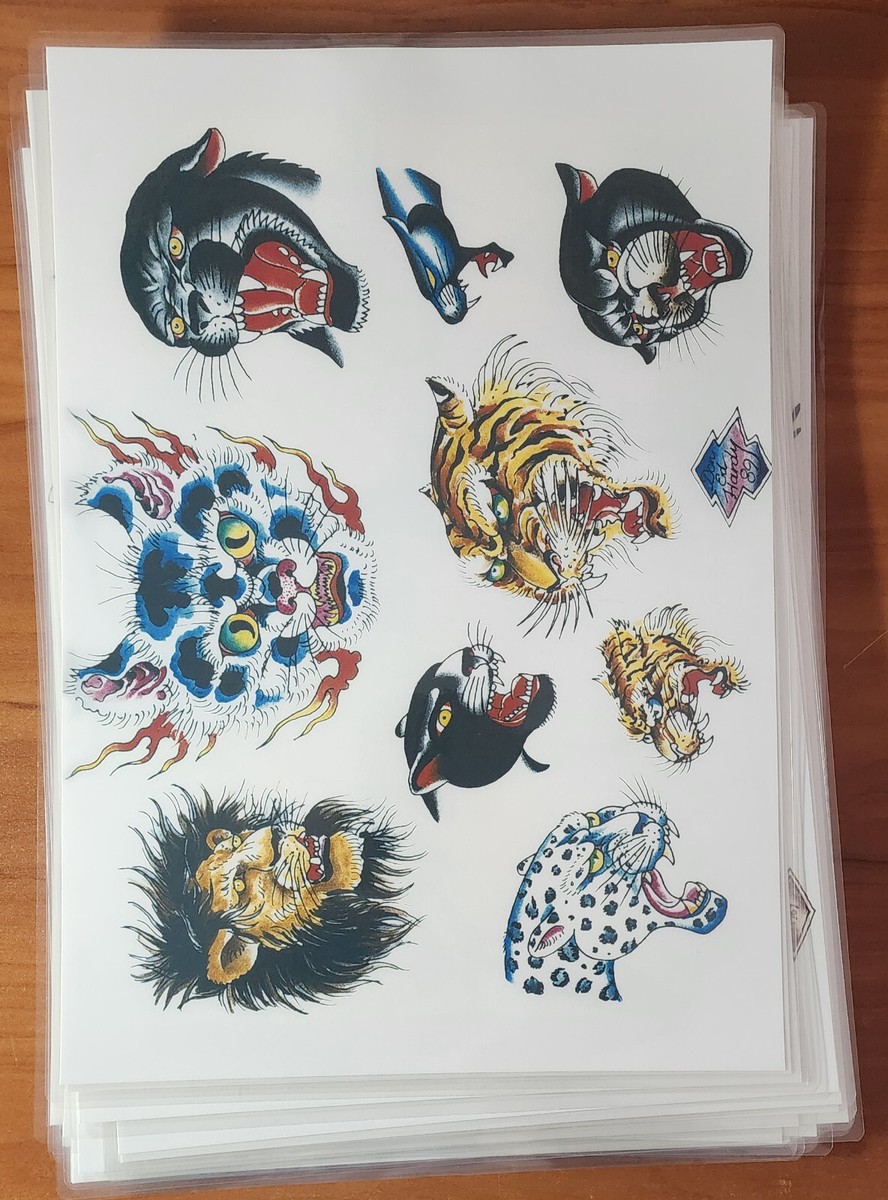 1989 Don Ed Hardy Traditional Vintage Style Tattoo Flash 33 1989 Don Ed Hardy Traditional Vintage Style Tattoo Flash 33