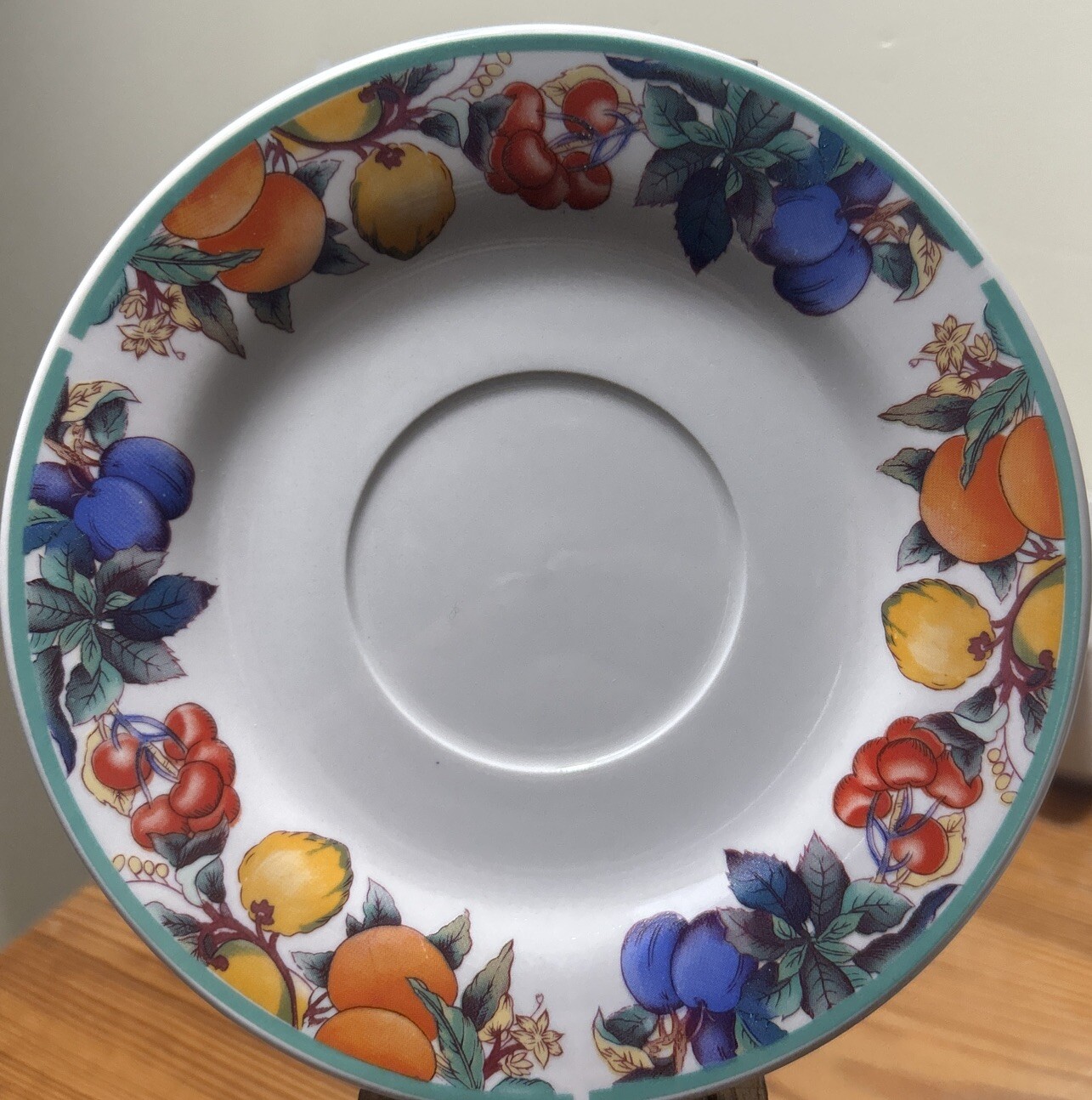 Maplehill Harvest Fruit Stoneware 6 1/4” Saucer Plate