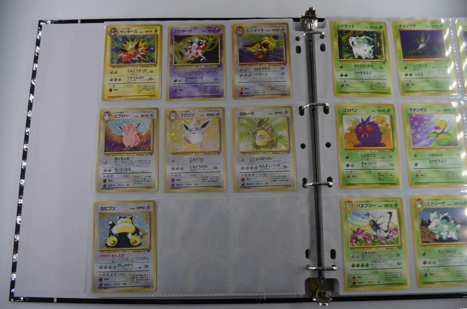 Complete Japanese Pokemon Jungle Set 48/48 Snorlax Flareon Jolteon Vaporeon - Image 2 of 4
