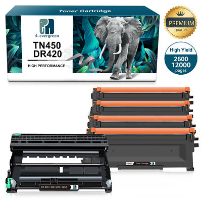 DR420 Drum ＆ TN450 Toner for Brother HL-2270DW 2240 2280DW MFC-7860DW 7360N Lot