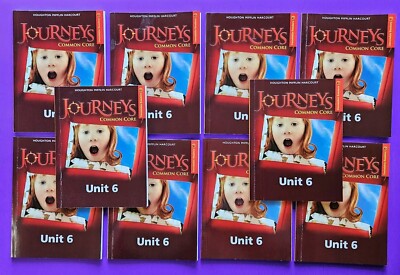 Lot Of 10 Journeys 2nd Grade Common Core Decodable Readers Unit 6 Home School
