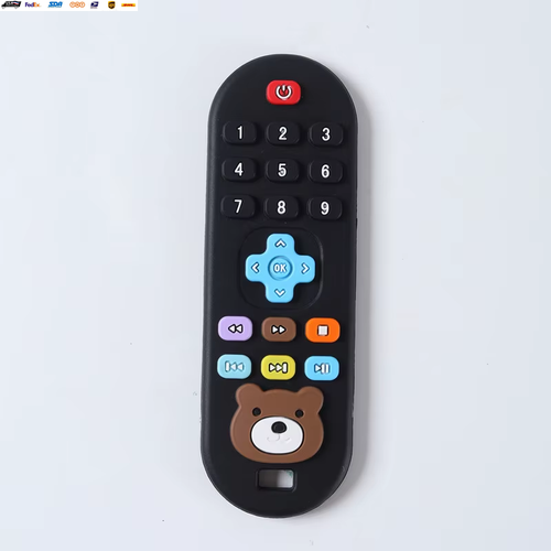 Children'S Teething Remote Control Silicone Material Baby Teething Toys Simulati - Picture 8 of 8