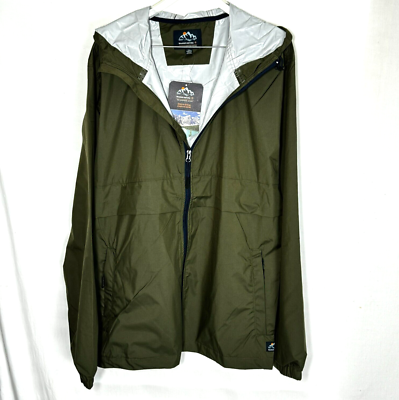 (取寄) マウンテンアンドアイルズ シーム シールド レイン ジャケット - ウォータープルーフ Mountain and Isles Seam Sealed Rain Jacket - Waterproof  Midnight Navy BRAND NEW* Mountain & Isles Mens Rain Jacket Green XXL Lightweight