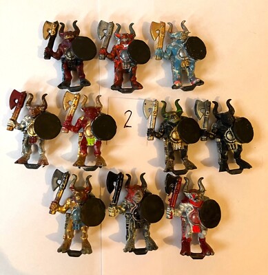 Claymore Saga 10 Satyre Tiermenschen bemalt Table top ( 2 )