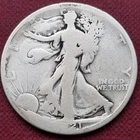 1921 S Walking Liberty Half Dollar 50c Circulated #55760