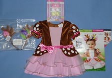 Deer Costume Tutu Dress Girls-12-18 months-Headpiece-bow headbands-Christmas set