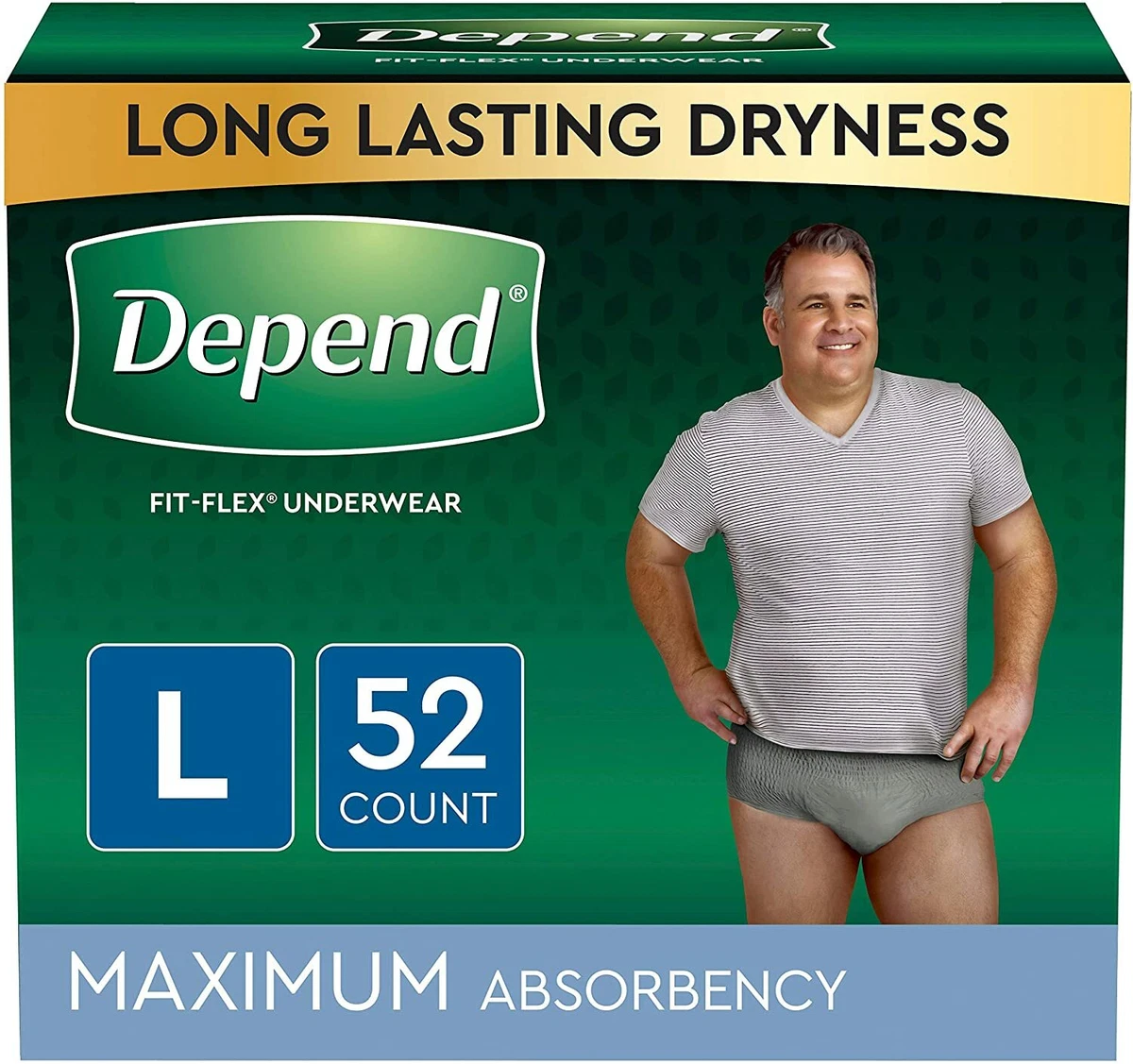 Depends 2024 mens diapers