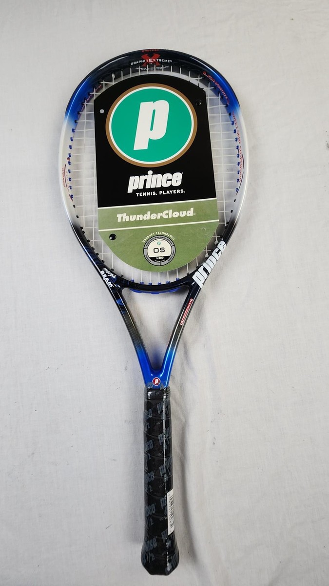 Prince Thunder Cloud Titanium LongBody 110 Morph Beam 800 Power Tennis Racquet