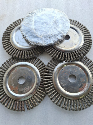 WEILER 09000-11 TWIST WIRE WHEEL BRUSH (LOT OF 5)