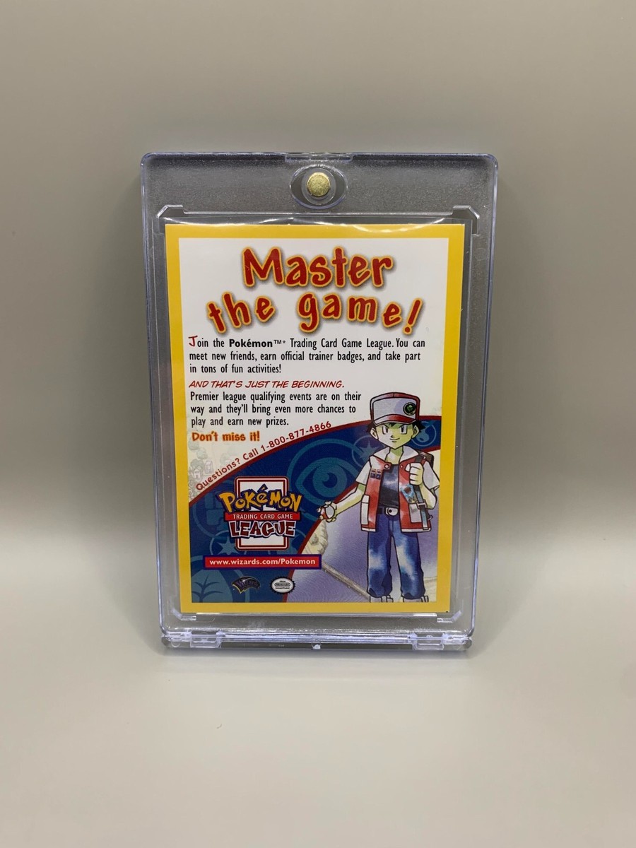 VINTAGE Pokemon TCG Launch Collector Card