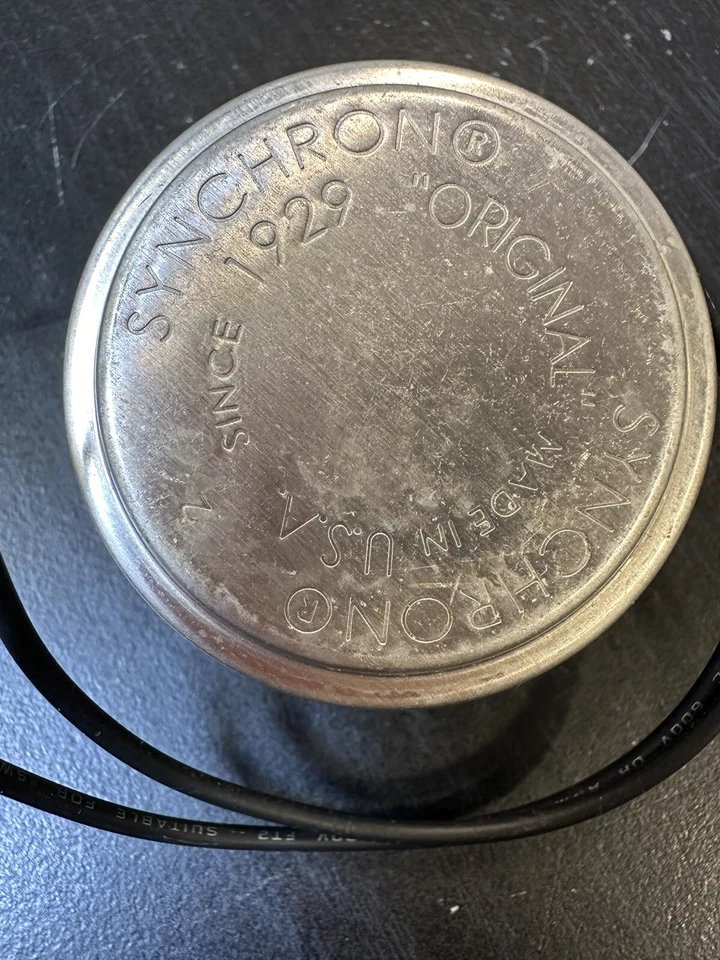 Synchron Motor A44RA A44RA-5-6 NEW Wall Clock Motor w/ 10 Tooth Gear Hansen A44 - Image 3 of 4