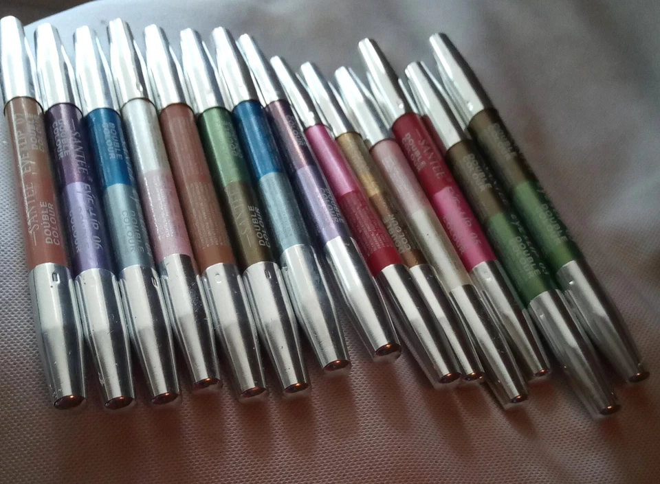 Lip Eyeliner Pencils Santee Double Color Assortment of Colors 12 Count - Image 4 of 4