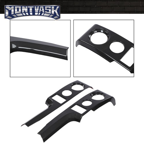 Fit For 09-14 Ford F-150 Center Console Dash Panel Trim Bezel Carbon Look - Picture 6 of 9