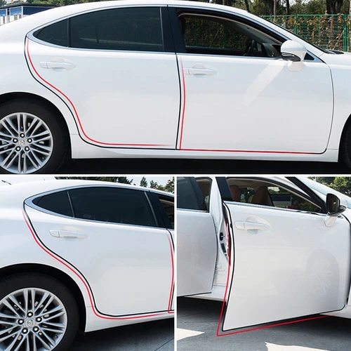Tira de sello de goma universal del panel del limpiaparabrisas delantero del coche de 2 m - Imagen 6 de 17