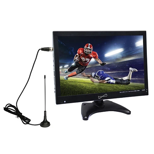 SuperSonic 14" Portable LED TV, W/ USB, SD, HDMI / AC/DC/ Rechargeable Battery - Image 2 of 4