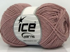8-Skein Lot Lorena Bamboo Yarn fine summer 8x50g Antique Pink