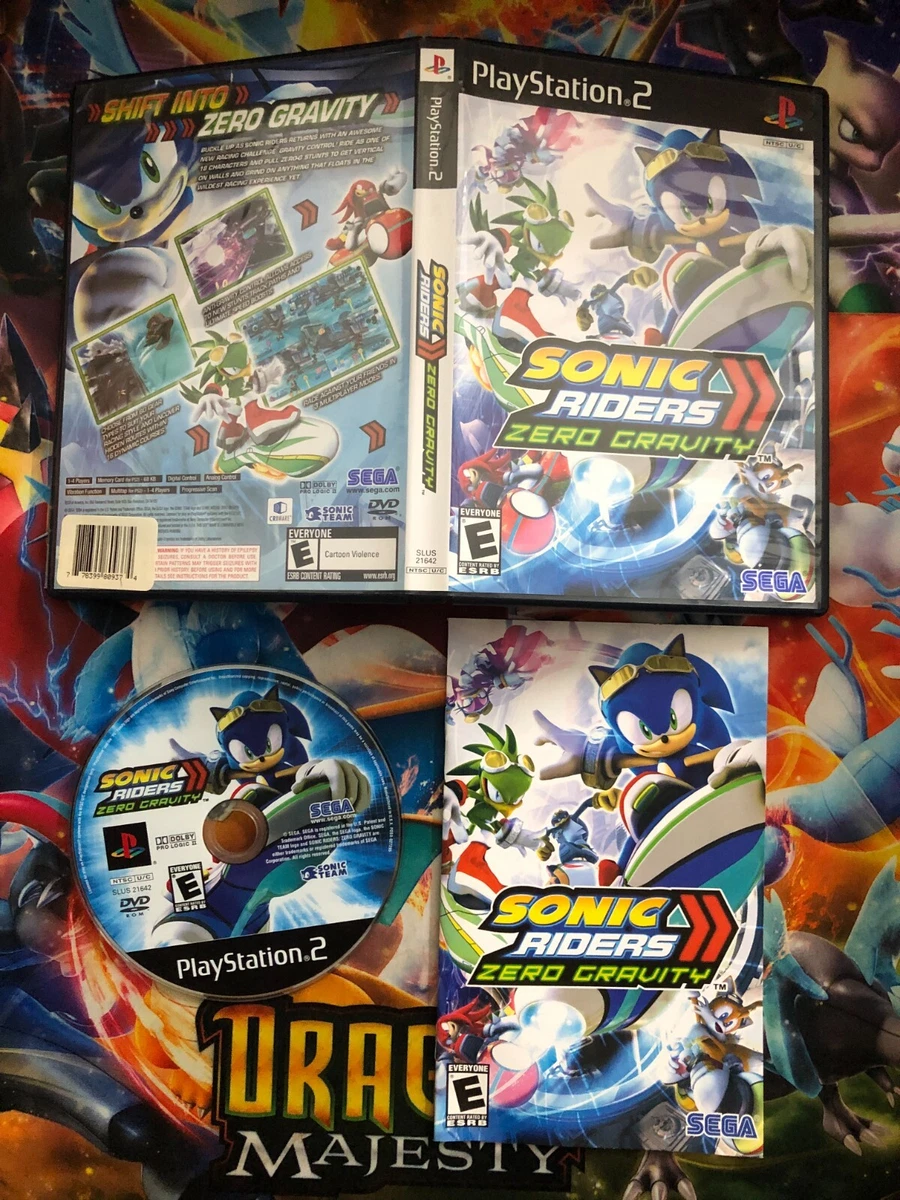 Playstation 2 sales sonic riders