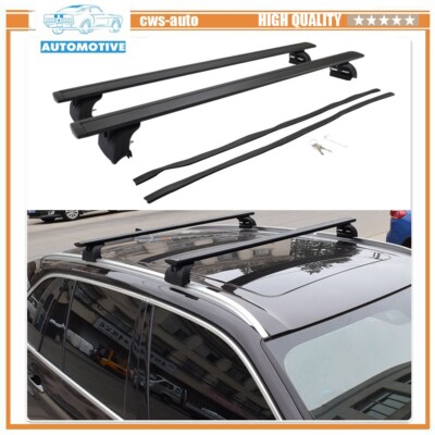 2PCS Fits for BMW X7 G07 2018-2024 Aluminum Cross Bar Roof Rack Cagro  Carrier
