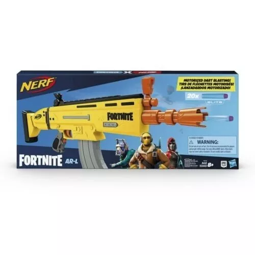 Nerf Fortnite AR-L Elite Dart Blaster 3D model